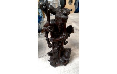 ESTATUA, , MADERA CHINO