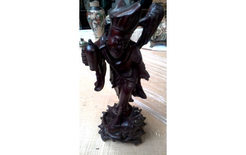 ESTATUA, , MADERA CHINO HOMBRE MET