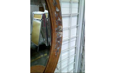 SPIEGEL OVAL MOTIV FLORAL