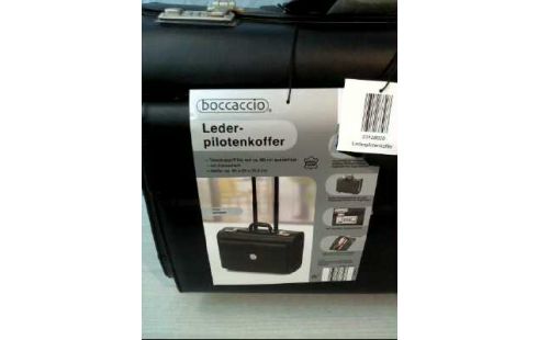 PILOTENKOFFER SCHWARZ