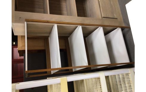 ETAGERE MODERNE BLANCHE