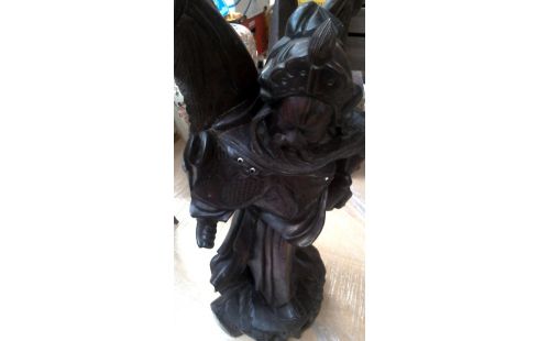 ESTATUA CHINO MADERA DE ROSAL