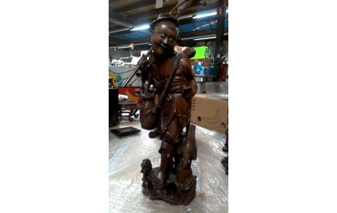 ESTATUA CHINO HOMBRE MET, , ÁNFORA