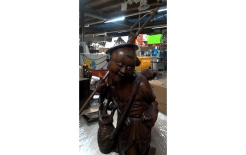 ESTATUA CHINO HOMBRE MET, , ÁNFORA