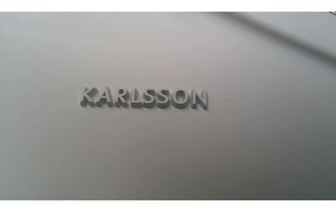 KLOK IKEA KARLSSON WIT