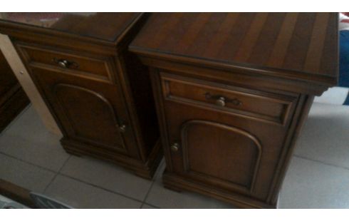 CHEVET MERISIER 1 PORTE / 1 TIROIR L UNITE