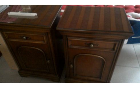 CHEVET MERISIER 1 PORTE / 1 TIROIR L UNITE