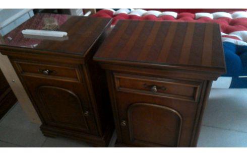 CHEVET MERISIER 1 PORTE / 1 TIROIR L UNITE