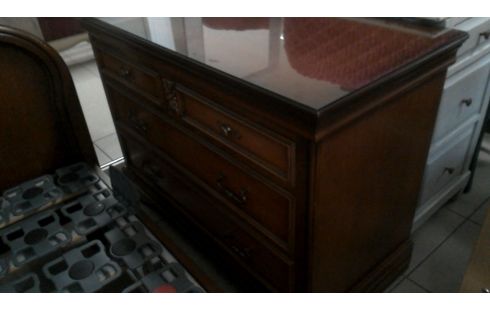 COMMODE MERISIER 3 TIROIRS