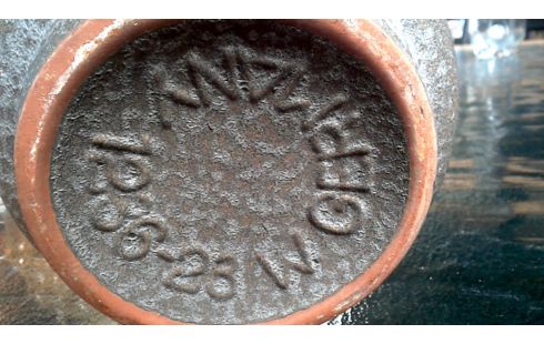 VASE VINTAGE VERTE GRIS