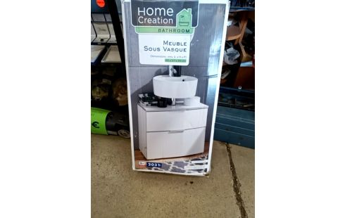 MEUBLE SOUS LAVABO NEUF EN CARTON