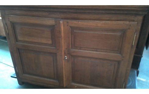 ARMARIO. ANTIGUO MACIZO ROBLE 2 PUERTAS ANTIGUO