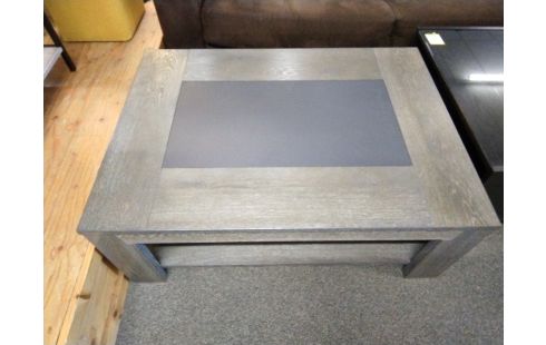 TABLE BASSE PLATEAU ARDOISE