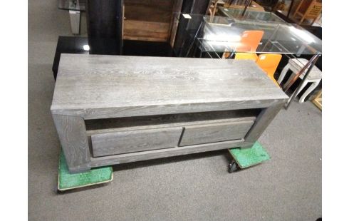 MEUBLE TV TEINTE CHENE GRIS