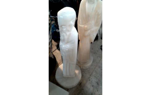 ESTATUA ALABASTRO ORIENTAL LA UNIDAD