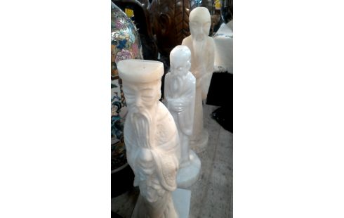 ESTATUA ALABASTRO ORIENTAL LA UNIDAD