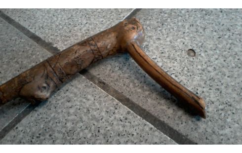 CANNE DE BERGER  ART  POPULAIRE