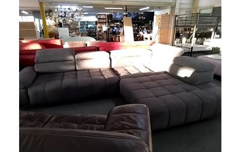 CANAPE ANGLE DROIT ANTHRACITE 320X220 ELECTRIQUE