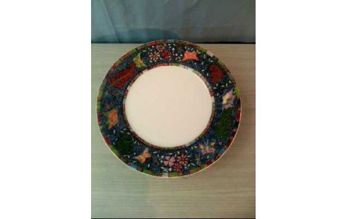 TELLER-SET <DIBBERN> BUNT-FLORAL 10-STK