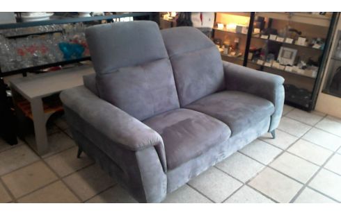 CANAPE TISSU  APPUIS-TETES REGLABLES