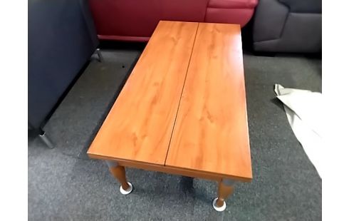 TABLE BASSE HETRE ABATTANTS