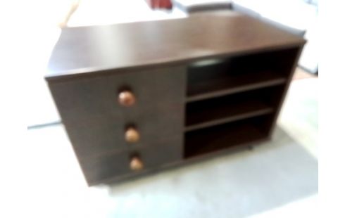 MEUBLE TV 3T MARRON