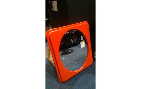 MIROIR VINTAGE ORANGE