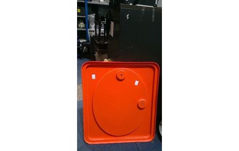 MIROIR VINTAGE ORANGE