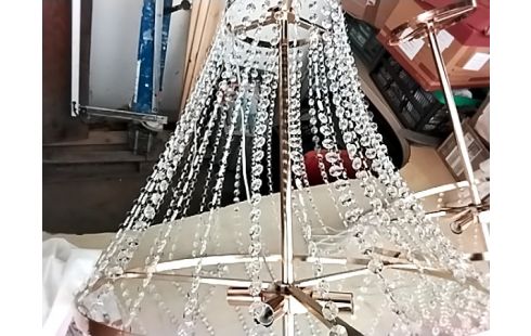 SUSPENSION METAL DORÉ