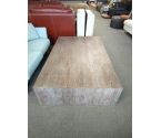 TABLE BASSE PATINE GRISE