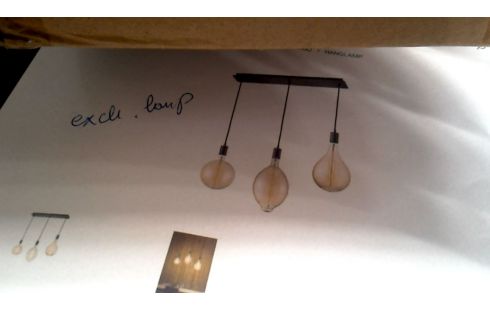 LÁMPARA DE TECHO RECTANGULAR