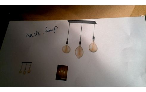 LÁMPARA DE TECHO RECTANGULAR