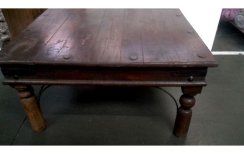 SALONTAFEL KOLONIAAL TEAK VIERKANT