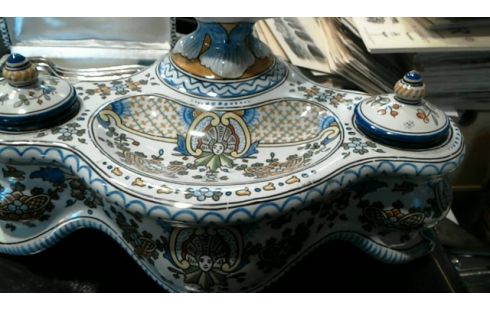 ENCRIER FAIENCE NEVERS MONTAGNON