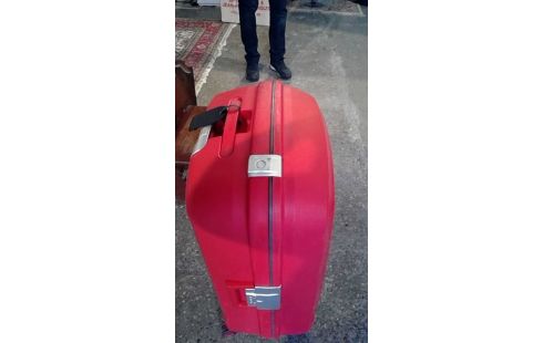 VALISE ROUGE XL DELSEY (666)