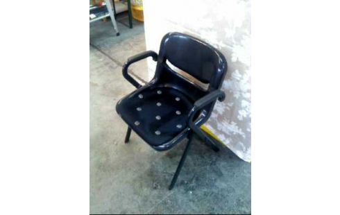 STUHL <VITRA> KUNSTST. STOFFPOLSTER SCHW.