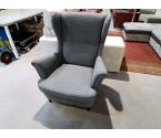 FAUTEUIL GRIS A OREILLES