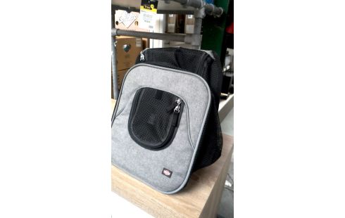 SAC A DOS GRIS NOIR POUR