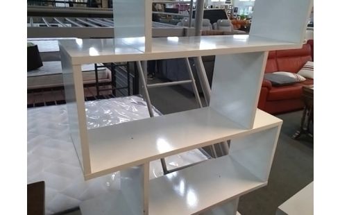 ETAGERE MODERNE BLANCHE