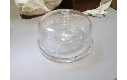 CLOCHE A FROMAGE EN VERRE EN ETAT