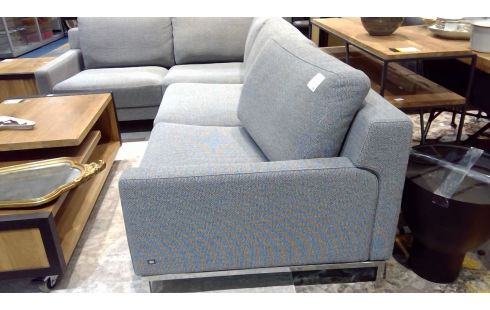 CANAPE D'ANGLE ROLF-BENZ TISSU GRIS