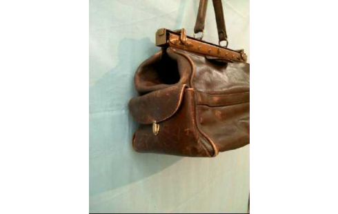 ARZTTASCHE BRAUN MESSING VERSCHLUSS