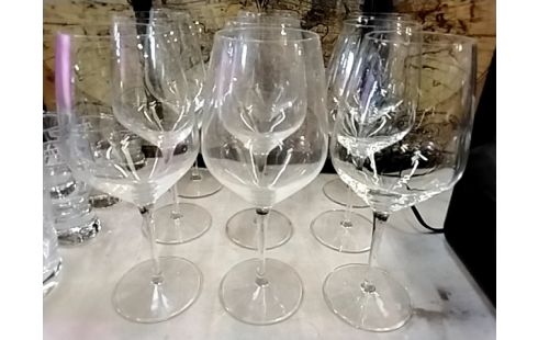 LOT DE VERRES TGM