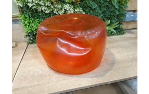 POUF VINTAGE ORANGE