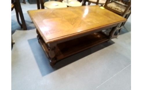 TABLE BASSE CHÊNE DORÉ RECTANGLE