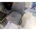 CHAISE TISSU GRIS