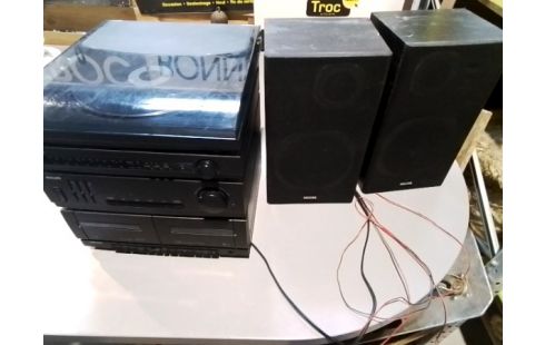 TOURNE DISQUE RADIO+CASSETTE+ENCEINTE