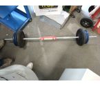 BARRE DE MUSCULATION +POIDS