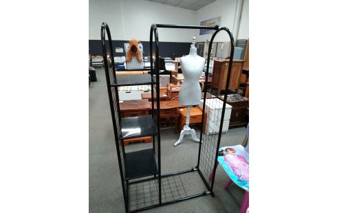 PENDERIE METAL TELESCOPIQUE