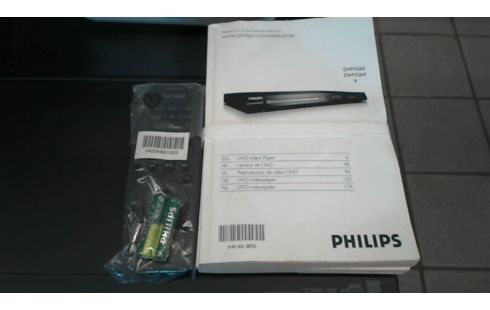 LECTEUR DVD/DIVX PHILIPS AVEC TELECOMMANDE